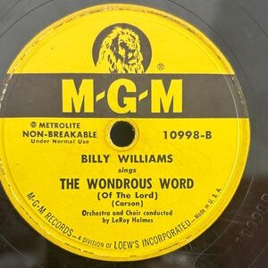 Billy Williams Quartet's recording of "Shanghai" released on the MGM Records
